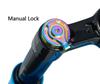 FKXSXAZ Air Suspension Fork for 26/27.5/29-Inch Mountain Bikes, 1 1/8-Inch Straight Steerer, 120 mm Travel, Quick Release view 3