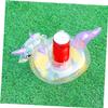 Veemoon 3-Piece Inflatable Pool Cup Mats, PVC, Reusable and Easy to Inflate view 3
