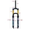 FKXSXAZ 27.5/29-Inch MTB Air Suspension Fork, 140 mm Travel, 1 1/8-Inch Straight Threadless Steerer, 9 mm Quick Release, Disc Brake view 2