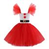 Red Sequin Tulle Petticoat Skirt for Girls, Size S, 5 Years view 1