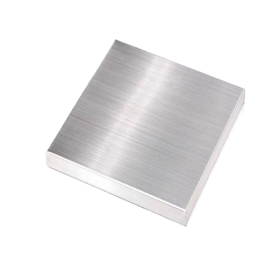 99.99% Metal Alloy Plate for Model Making, 10 × 10 cm, Easy to Work With (0.8 mm Thick)