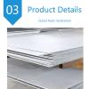 99.99% Metal Alloy Plate for Model Making, 10 × 10 cm, Easy to Work With (0.8 mm Thick) view 4