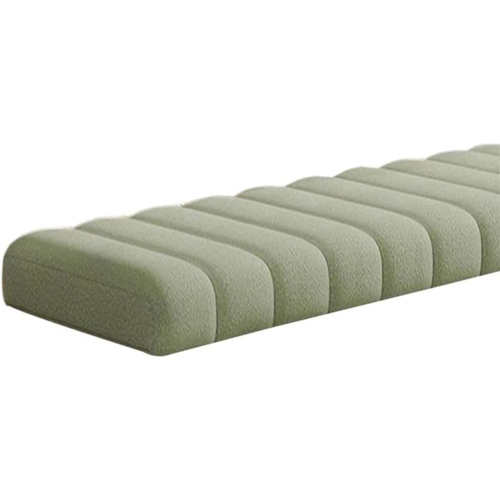 Bench Cushion 35 x 120 cm, 4.5 cm Thick, Matcha Green