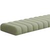 Bench Cushion 35 x 120 cm, 4.5 cm Thick, Matcha Green view 1
