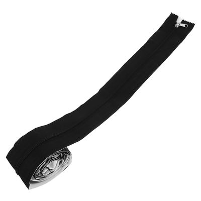 KOMBIUDA Heavy-Duty Self-Adhesive Dustproof Zipper for Greenhouses, 2.13 m x 7.62 cm, Nylon