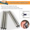 Heavy-Duty Steel Conveyor Rollers, 5-Pack, 2 in. Diameter, 40 in. Long, for Infeed/Outfeed Tables view 4