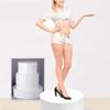 Display Stand for Bridal Shops, Round Presentation Stand, White and Black, Various Sizes (White, 15.8 x 7.9 in) view 3