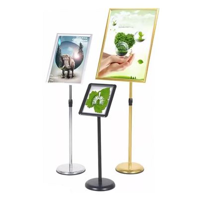 GZKDKZB Adjustable Floor Poster Stand, A4, Black