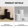 Display Stand for Bridal Shops, Round, Black, 40 x 50 cm view 3