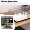 Acrylic Display Case for Collectibles with Mirrored Base, Stackable, 25 x 35 x 40 cm view 2