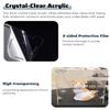 Acrylic Display Case for Collectibles with Mirrored Base, Stackable, 25 x 35 x 40 cm view 3