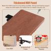 Window Sill Extension Plant Shelf with Clamp, Foldable, No-Drill, Wood, 60 x 25 cm view 3