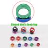 LJISEHG Random Colored and Numbered Identification Bands, Aluminum/Plastic Pigeon Leg Rings, 4.0 mm, 150 pcs view 3