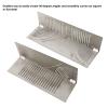 AKLOSIPY 2-Piece Multifunctional Stainless Steel Angle and Arc Marking Tool for Precise Pipe Cutting and Welding view 4