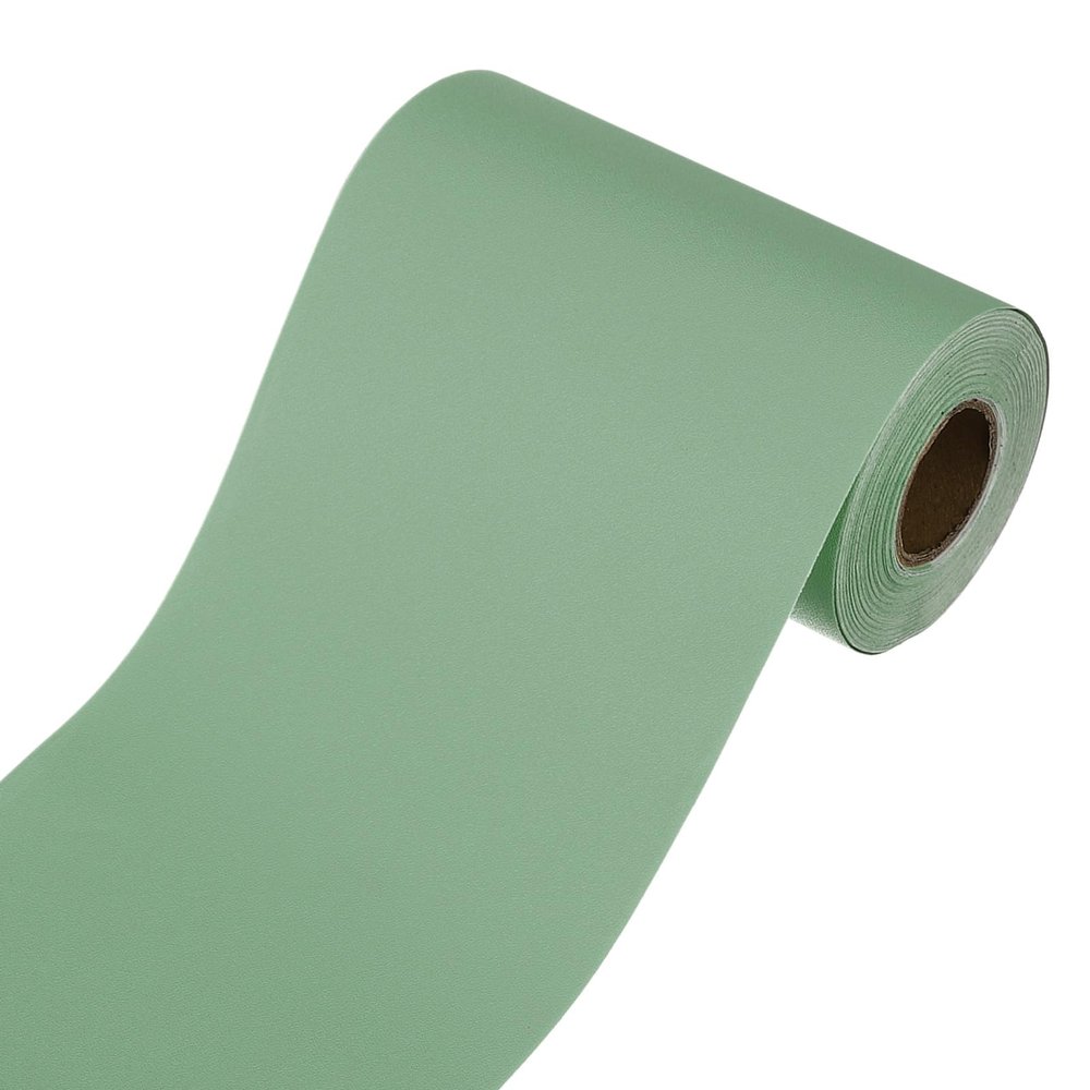 QUARKZMAN Self-Adhesive Wallpaper Border, 3.9 x 393 in, Green
