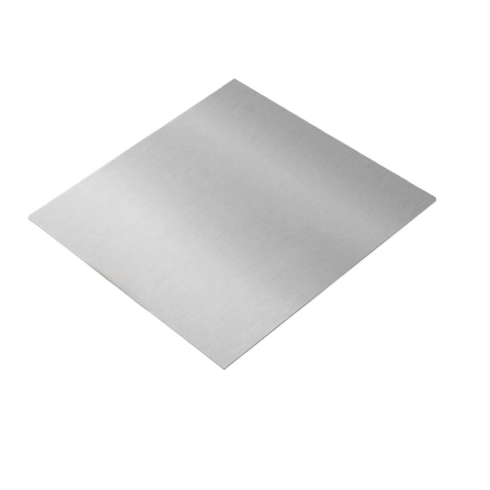 Silver 1060 Aluminum Sheet for Food Use, 0.1 × 100 × 100 mm