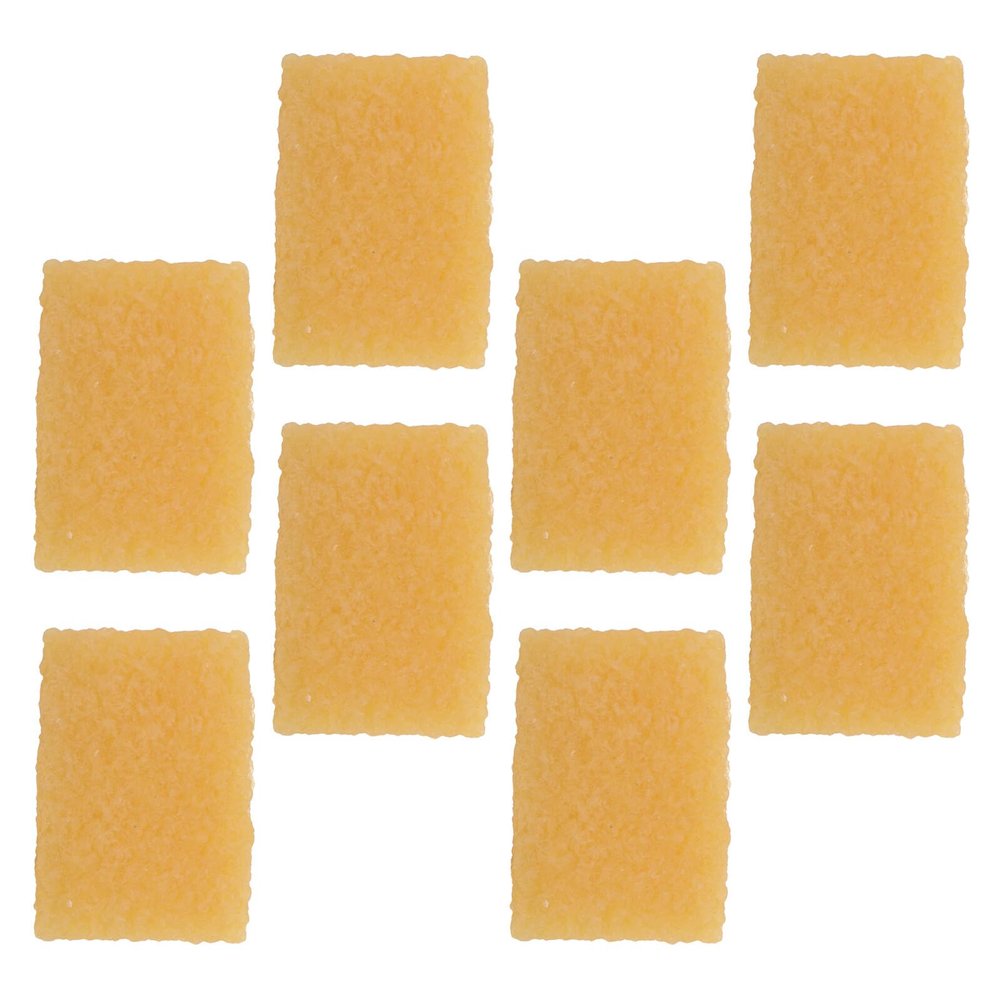 VICASKY Rubber Skateboard Dirt Eraser, 8 Pieces, Yellow