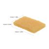 VICASKY Rubber Skateboard Dirt Eraser, 8 Pieces, Yellow view 2