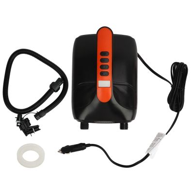 Electric Air Pump, 12V, High Pressure, 20 PSI, Digital Display, 2-Stage