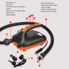 Electric Air Pump, 12V, High Pressure, 20 PSI, Digital Display, 2-Stage view 4