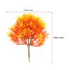 SHINEOFI 5-Piece Miniature Maple Trees for Dollhouses and Model Railroads view 2