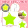 Sikeydels Star Reflector Pendant for Backpacks, Bags, Jackets and Bicycles view 2