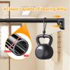 Adjustable Tension Shower Curtain Rod, 70–490 cm, No Drilling, Stainless Steel, White view 3