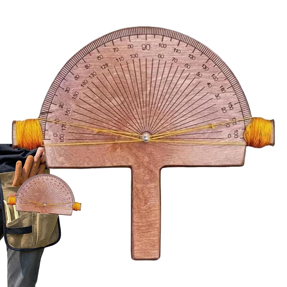 Precision Angle Finder Ruler for Woodworking and DIY Projects