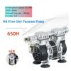 Small Oil-Free, Quiet Vacuum Pump for Laboratory and Industrial Use (2000H) view 3