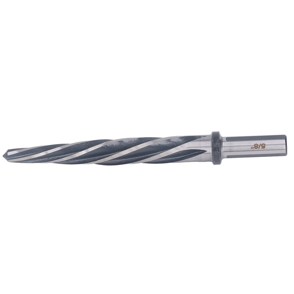 AKLOSIPY 5-Flute Reaming Drill, M2 High-Speed Steel, 5/8-Inch Shank