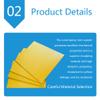 5 mm Epoxy Insulation Sheet, 3240 Fiberglass Epoxy Board, 2 x 2 in, 10-Pack view 3