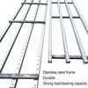 LISHEUK Gravity Conveyor, Light-Duty, ABS Rollers, Galvanized Steel Frame, Silver (B) view 3
