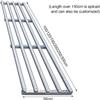LISHEUK Light-Duty Gravity Conveyor, 50 × 300 cm, Silver view 2