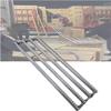LISHEUK Gravity Conveyor, Light-Duty Conveyor, Stainless Steel Frame, ABS Rollers, for Freight Handling, Warehouses, Delivery and Unloading (2-Track, 300 cm Long) view 1
