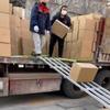 LISHEUK Gravity Conveyor, Light-Duty Conveyor, Stainless Steel Frame, ABS Rollers, for Freight Handling, Warehouses, Delivery and Unloading (2-Track, 300 cm Long) view 2