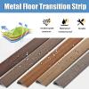 Self-Adhesive Aluminum Stair Edge Profile, Gray Oak, 35 x 20 mm x 900 mm view 3