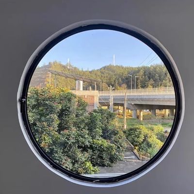 360° Rotating Round Window with Tempered Glass