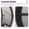 360° Rotating Round Window with Tempered Glass view 4
