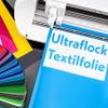 Evo Ultraflock Textile Film for Plotters, 33 Colors, DIN A4 Flock Film 30 x 20 cm (001 White, Roll 20 x 125 cm) view 2