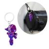 Yjcnelcr Unique 3D-Printed Keychain, Durable Lightweight Ornament with Delicate Details, Blue and Green Gradient, One Size view 2