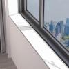 Roll-Up Leather Windowsill Mat with Marble Pattern, Style B, 100 x 30 cm (39 x 12 in) view 1