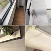 Roll-Up Leather Windowsill Mat with Marble Pattern, Style B, 100 x 30 cm (39 x 12 in) view 2
