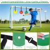 4-Piece Soccer Goal Target Set, Round 6-In Targets view 3