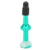 KIMISS Presta Valve Stem Extension Adapter for Mountain and Road Bikes, Lightweight Aluminum and Silicone, Universal Fit, No Air Leaks (Green) view 1