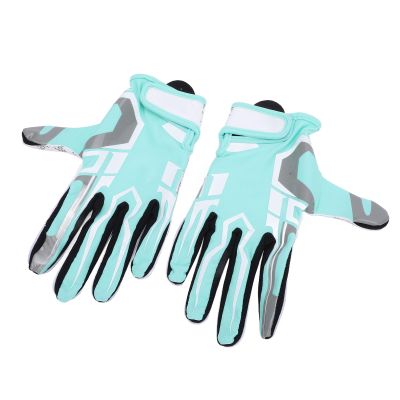 Unlined Protective Football Gloves, 1 Pair, Breathable Combat Gloves (L)