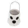 Naroote Ghost Plant Vase and Ghost Bucket Vessel, Weatherproof, Versatile for the Fireplace (M) view 1
