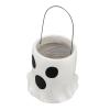 Naroote Ghost Plant Vase and Ghost Bucket Vessel, Weatherproof, Versatile for the Fireplace (M) view 4
