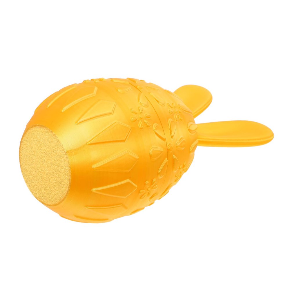 HOODANCOS 18 cm Fillable Bunny-Ear Easter Egg, PLA Plastic
