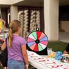 Tabletop Roulette Wheel - Spinning Board with 12 Customizable Slots view 2