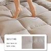 Japanese Foldable Futon Mattress, Thick Floor Mat, Double/Single Mattress Topper view 2